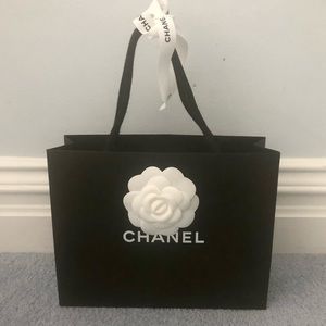 Chanel Shopping Bag with Ribbon